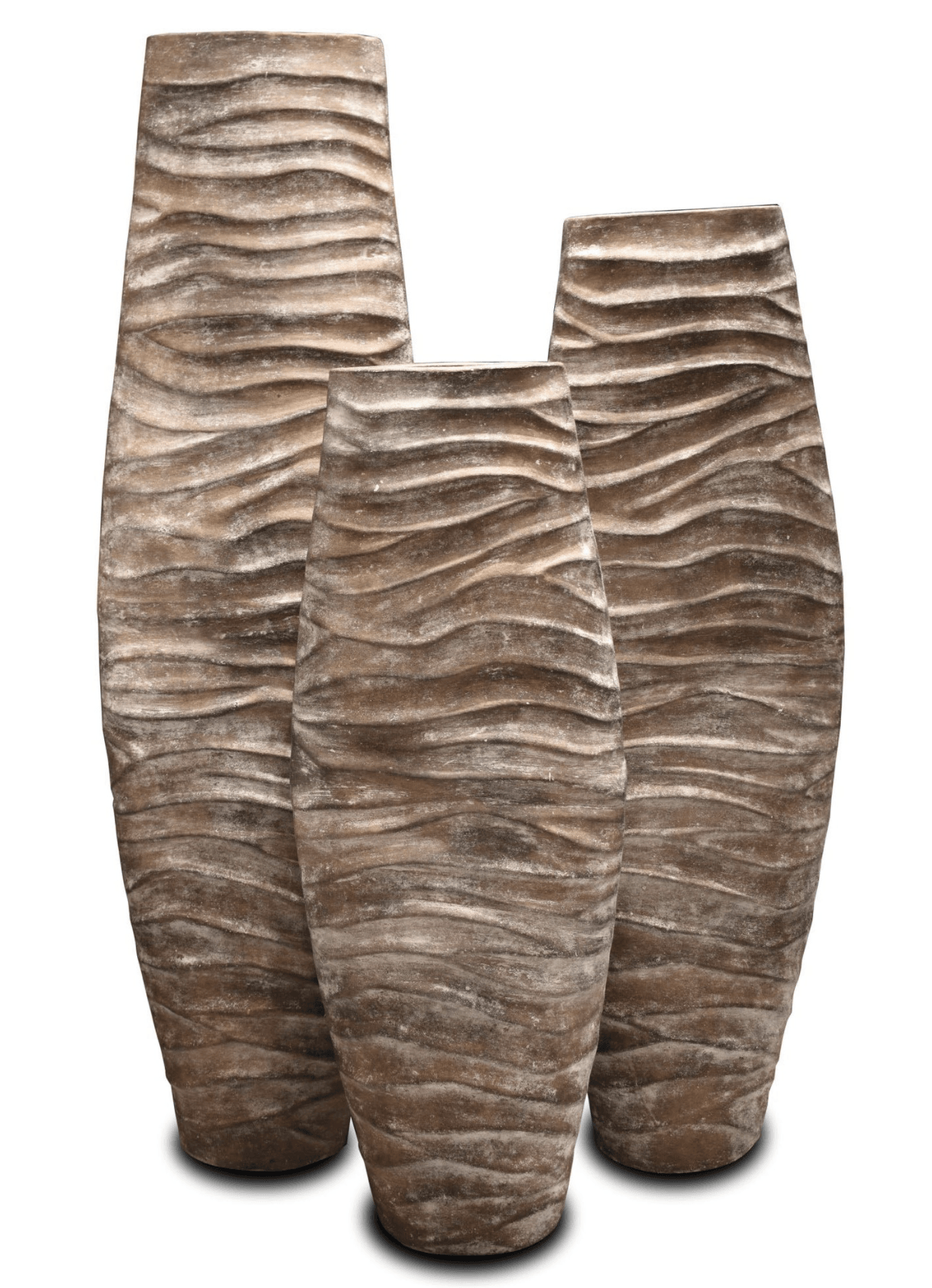 Balo Floor Vase (Set of 3) - Euro Living Furniture